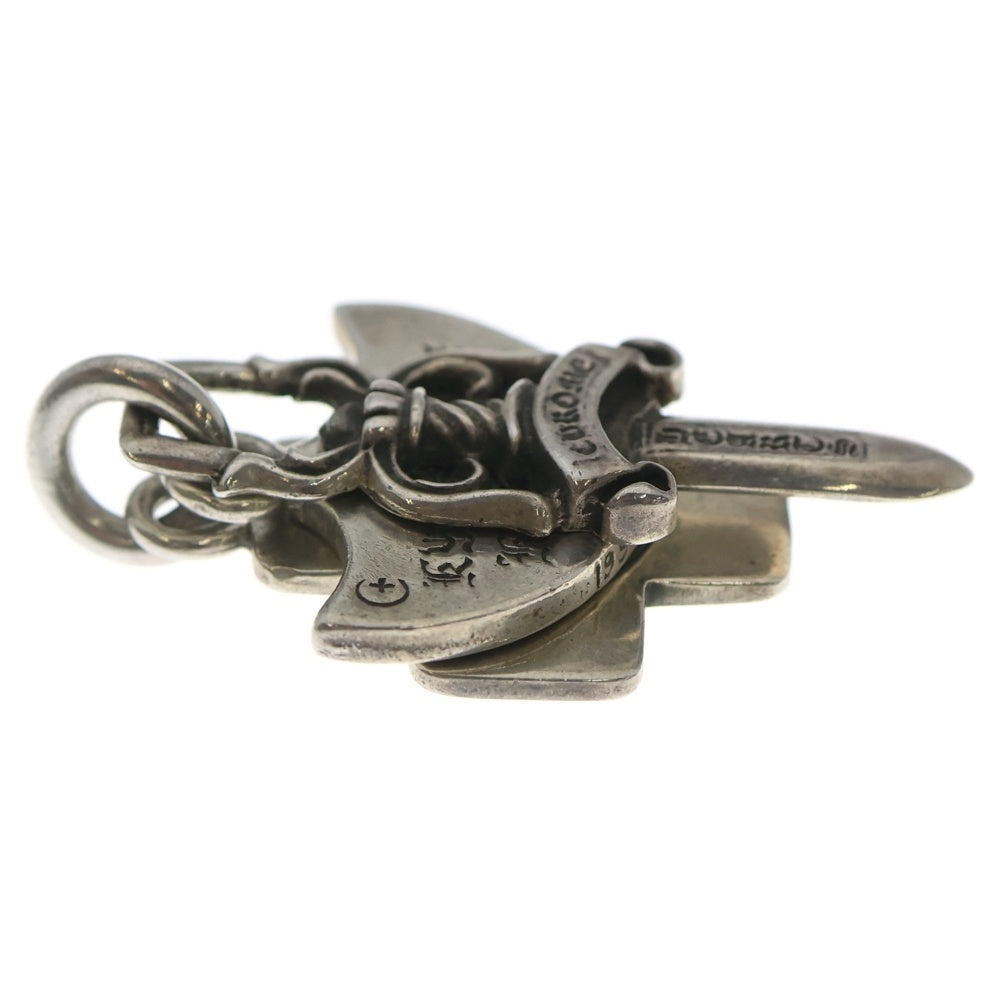 CHROME HEARTS(クロムハーツ) 氷室京介 3TRINKETS 3トリンケッツ ペンダントトップ シルバー