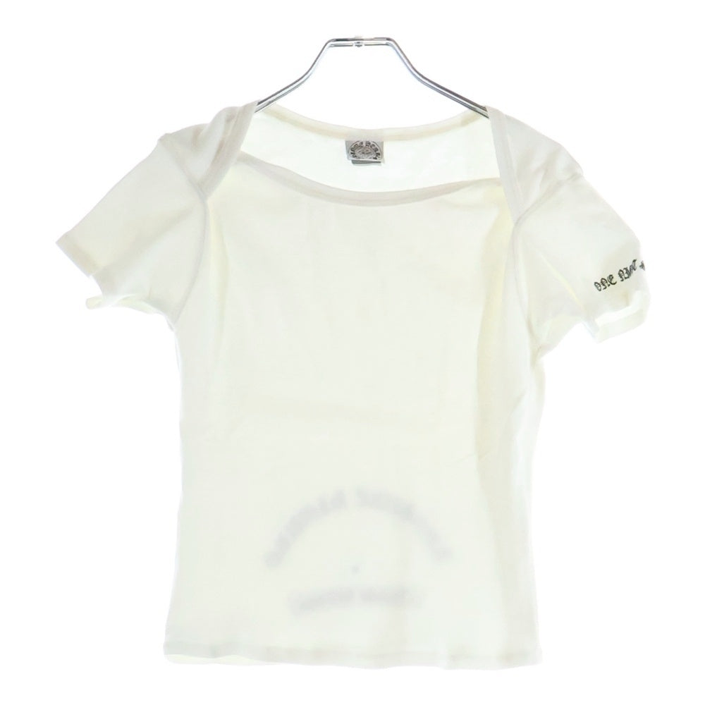 CHROME HEARTS(クロムハーツ) 氷室京介 バックロゴプリント Tシャツ レディース