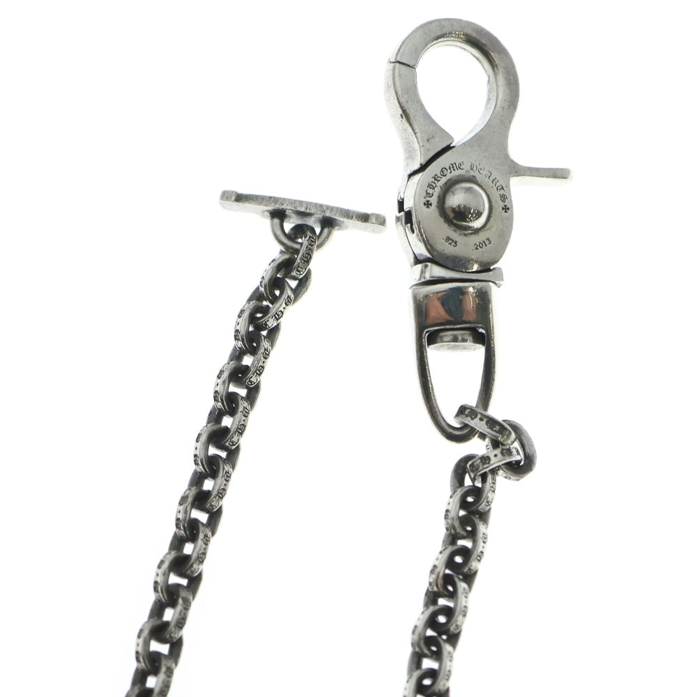 CHROME HEARTS(クロムハーツ) CHN PAPER TBAR Tバーペーパーチェーン シルバーウォレットチェーン