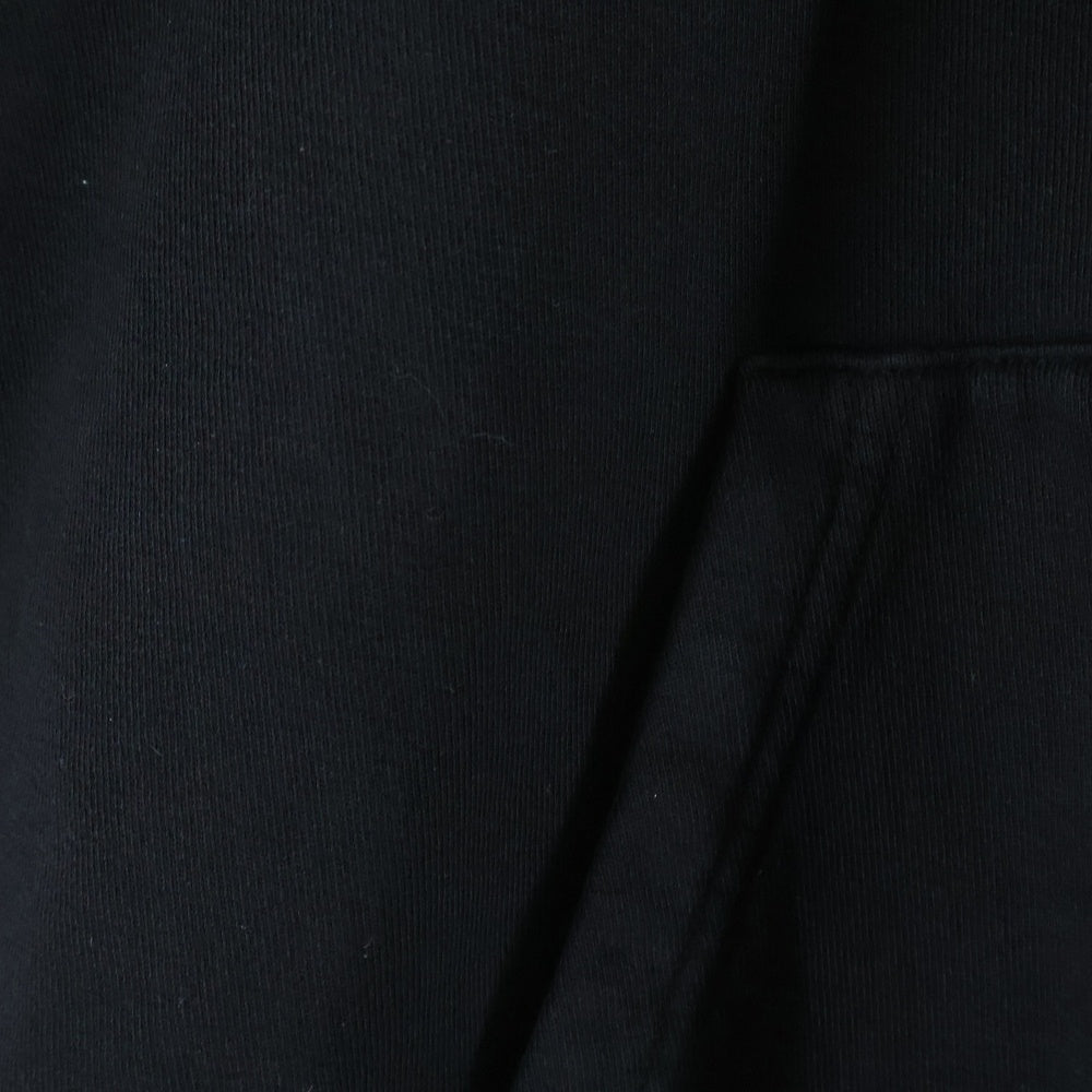 CHROME HEARTS(クロムハーツ) ×MATTY BOY 99eyes マッティボーイ 袖プリントバックホースシュー ダブルフード プルオーバーパーカー ブラック