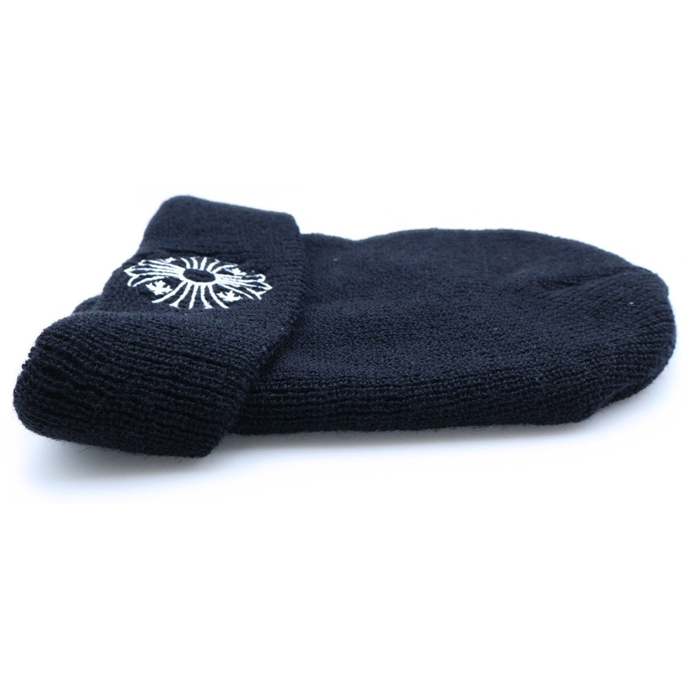 CHROME HEARTS(クロムハーツ) WOOL WATCH CAP CHプラス刺繍ウールビーニー ニットキャップ 帽子 ブラック