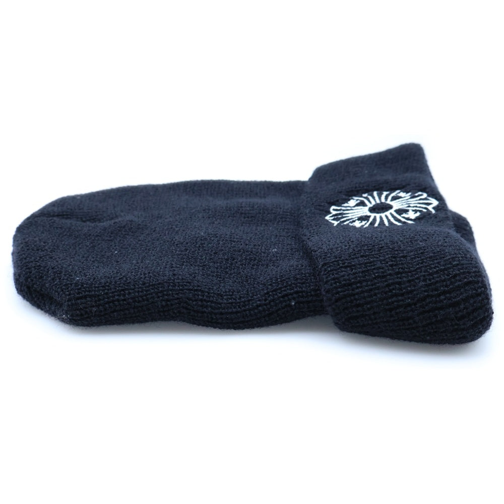 CHROME HEARTS(クロムハーツ) WOOL WATCH CAP CHプラス刺繍ウールビーニー ニットキャップ 帽子 ブラック