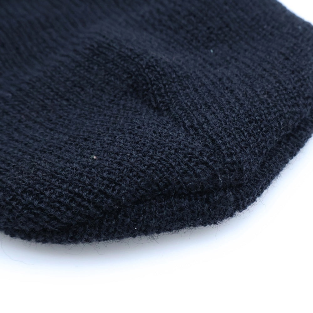 CHROME HEARTS(クロムハーツ) WOOL WATCH CAP CHプラス刺繍ウールビーニー ニットキャップ 帽子 ブラック