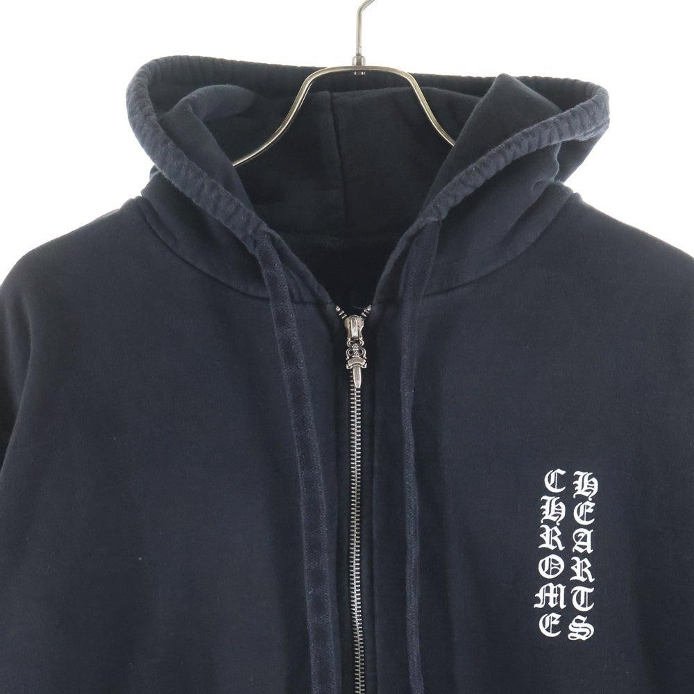 CHROME HEARTS(クロムハーツ) SWTSHRT HD ZIP アームロゴ ジップアップパーカー