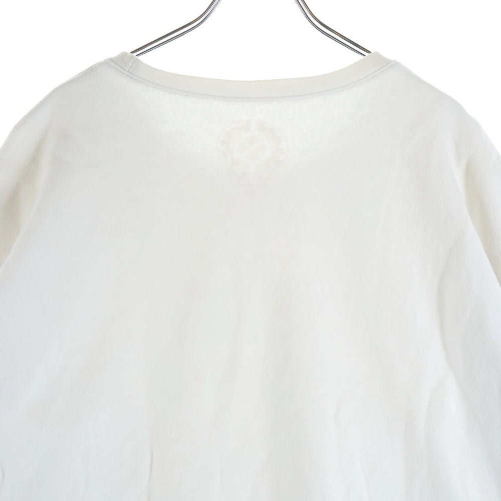 CHROME HEARTS(クロムハーツ) Neck Logo Crewneck Sweatshirt ネックロゴ クルーネックスウェットシャツ トレーナー 袖ロゴプリント