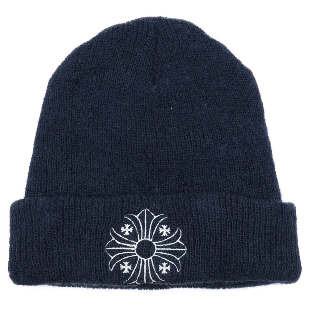 CHROME HEARTS(クロムハーツ) WOOL WATCH CAP CHプラス刺繍ウールビーニー ニットキャップ 帽子 ブラック