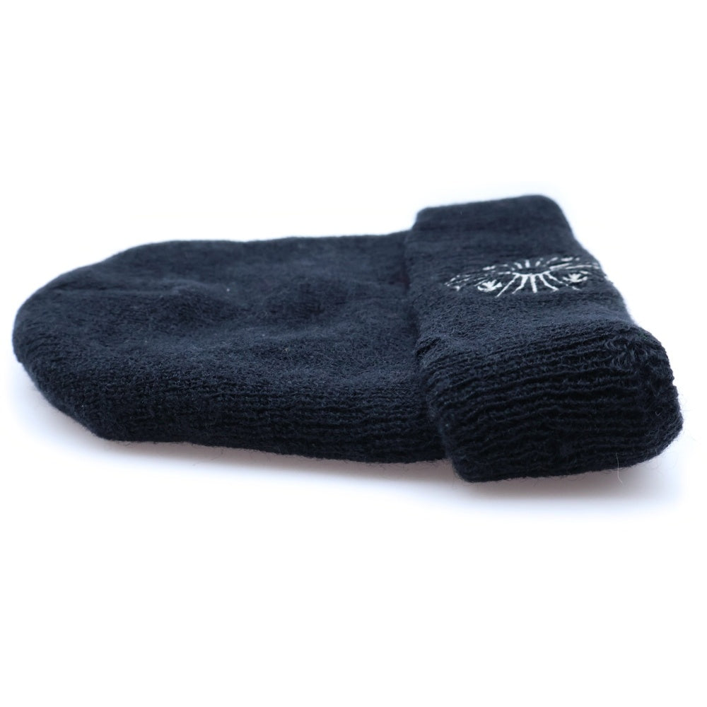 CHROME HEARTS(クロムハーツ) WOOL WATCH CAP CHプラス刺繍ウールビーニー ニットキャップ 帽子 ブラック