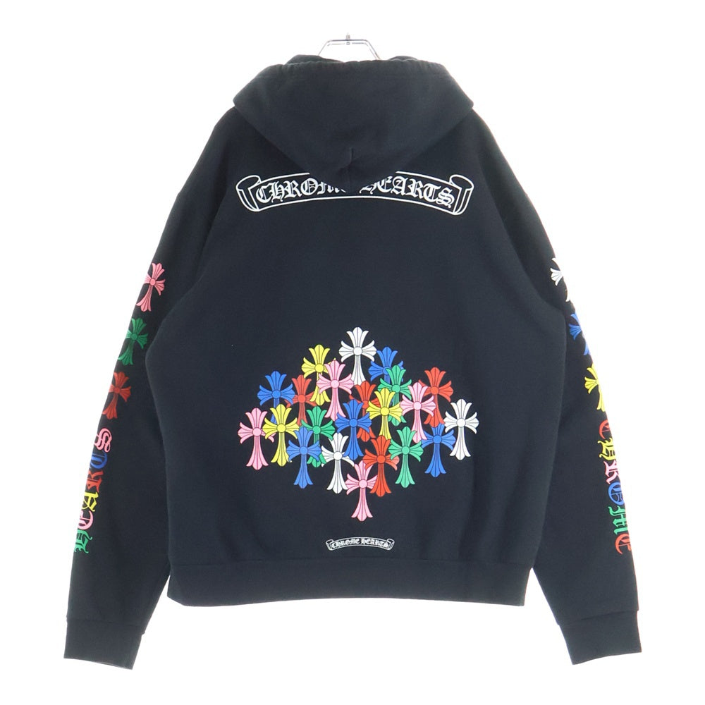 CHROME HEARTS(クロムハーツ) MLTCOL CEM CRS HD PLVR マルチカラーセメタリークロスプルオーバーパーカー
