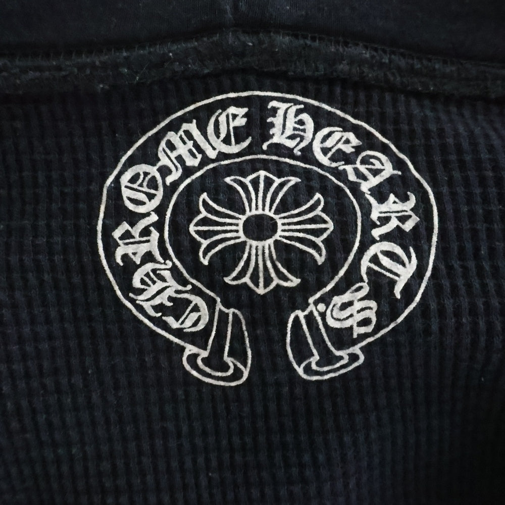 CHROME HEARTS(クロムハーツ) SWTSHRT HD ZIP 裏地サーマル バックアメリカンフラッグ ジップアップパーカー