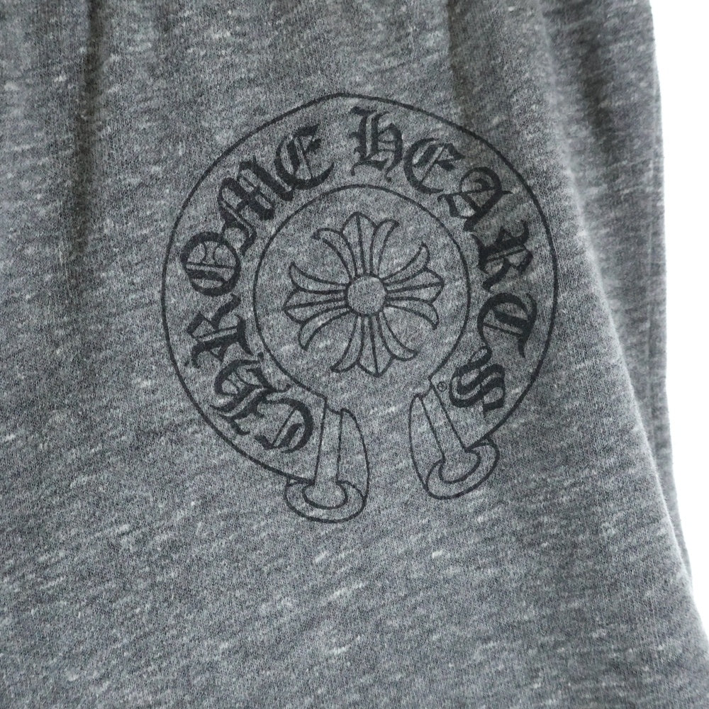 CHROME HEARTS(クロムハーツ) ホースシュープリント スウェットハーフパンツ グレー