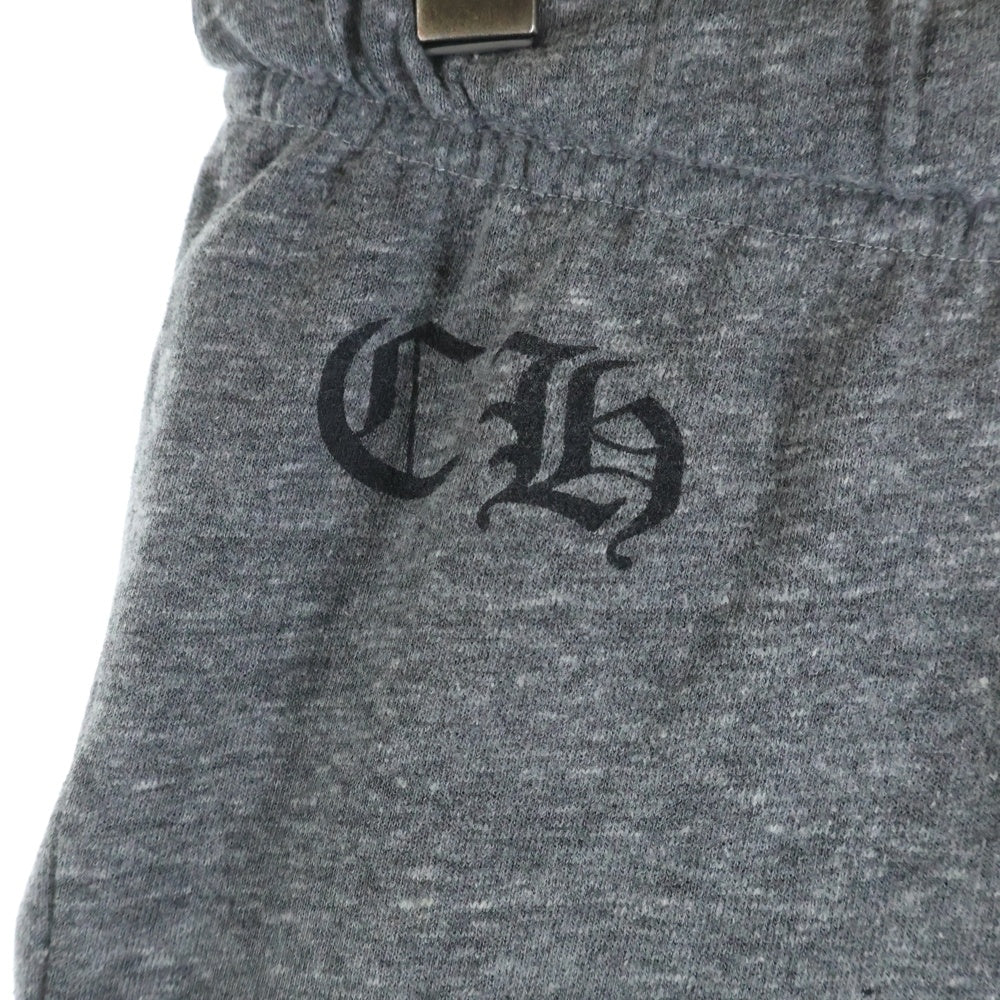CHROME HEARTS(クロムハーツ) ホースシュープリント スウェットハーフパンツ グレー