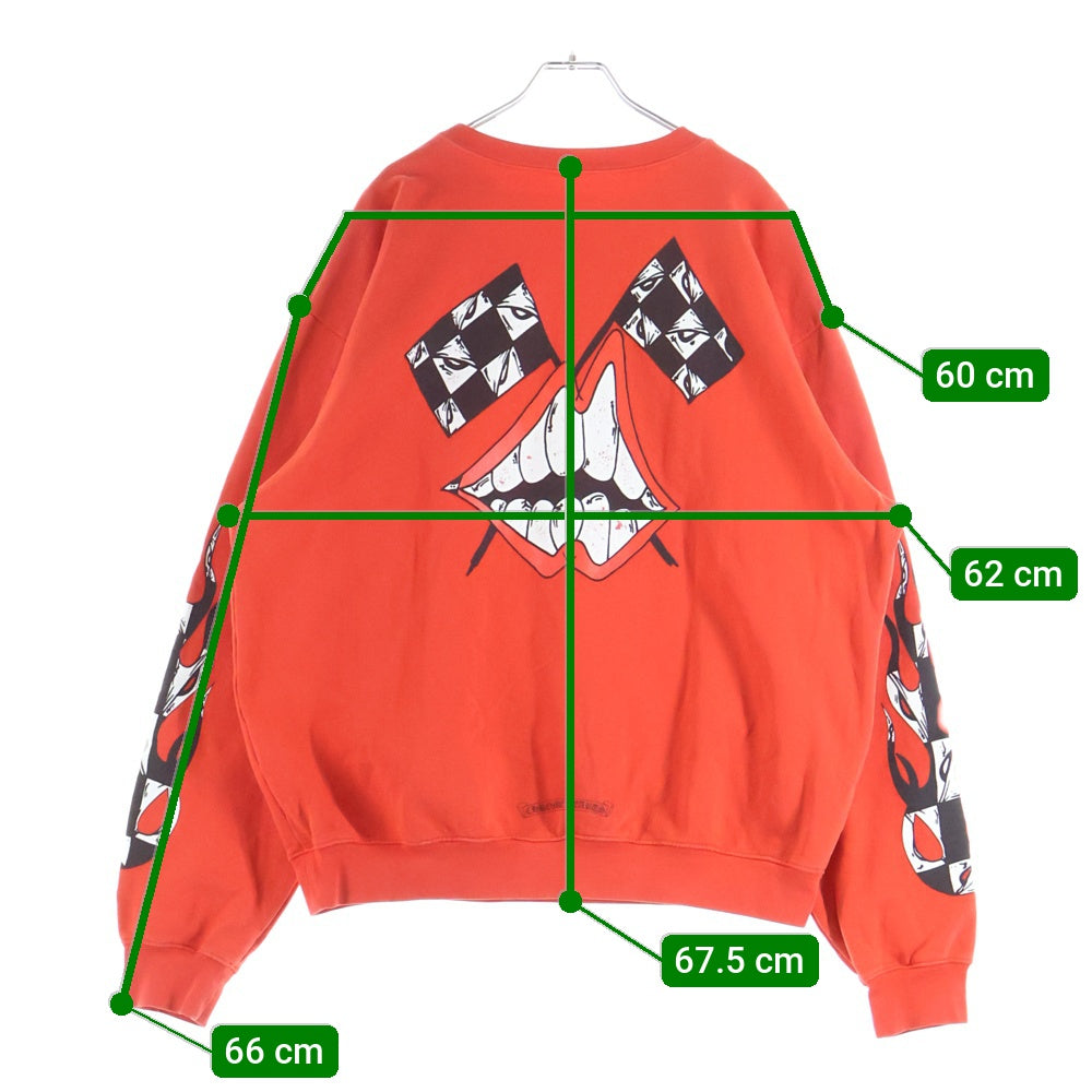 CHROME HEARTS(クロムハーツ) ×MATTY BOY PPO Ketchup SWTSHRT マッティボーイ ケチャップ クルーネックスウェットシャツ トレーナー