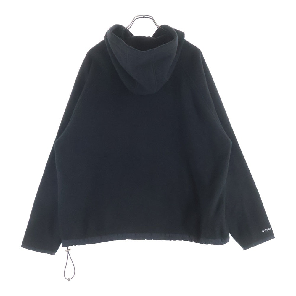 CHROME HEARTS(クロムハーツ) YNT U DETENT HDPL FLC クロスボールボタンプルオーバーフリースパーカー