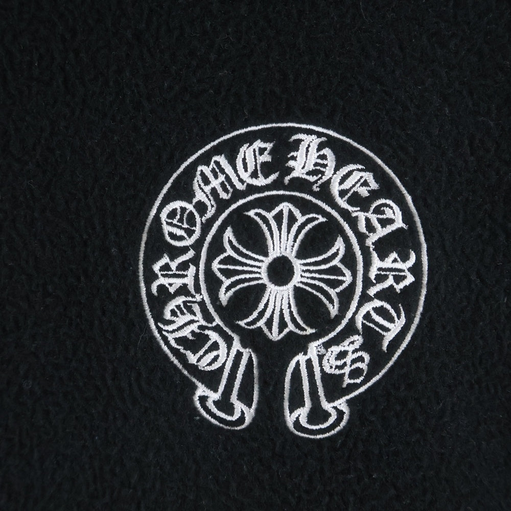 CHROME HEARTS(クロムハーツ) YNT U DETENT HDPL FLC クロスボールボタンプルオーバーフリースパーカー