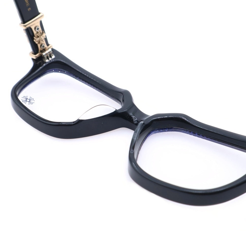 CHROME HEARTS(クロムハーツ) 54□19-152 VAGILLIONAIRE II サイドダガーウェリントンフレームサングラス 眼鏡