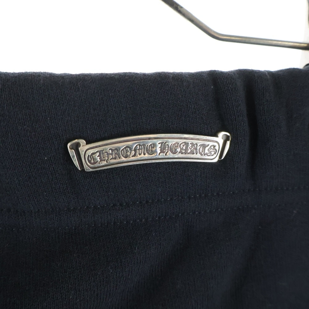 CHROME HEARTS(クロムハーツ) Y NOT Cemetery Cross Sweat Pants ワイノット セメタリークロス スウェットパンツ ブラック