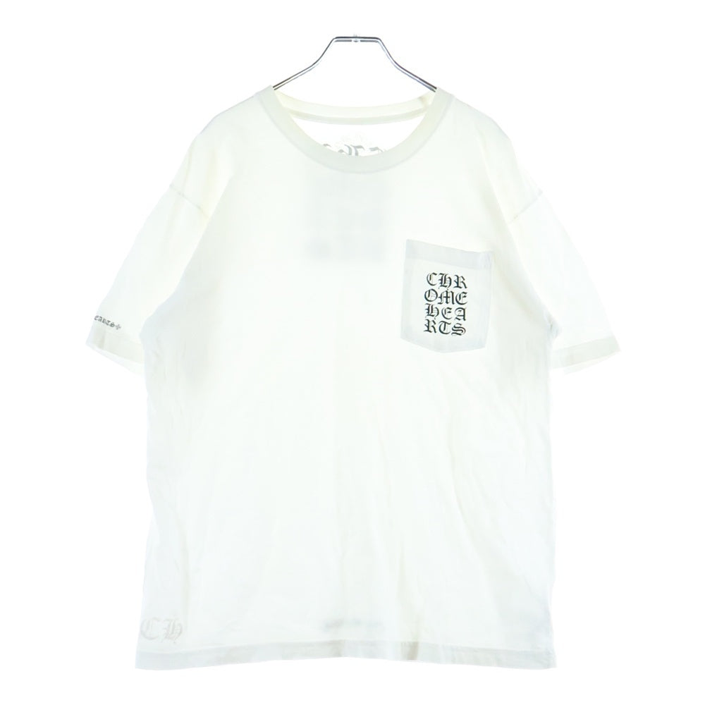 CHROME HEARTS(クロムハーツ) VERTICAL LOGO バーティカル Tシャツ ホワイト