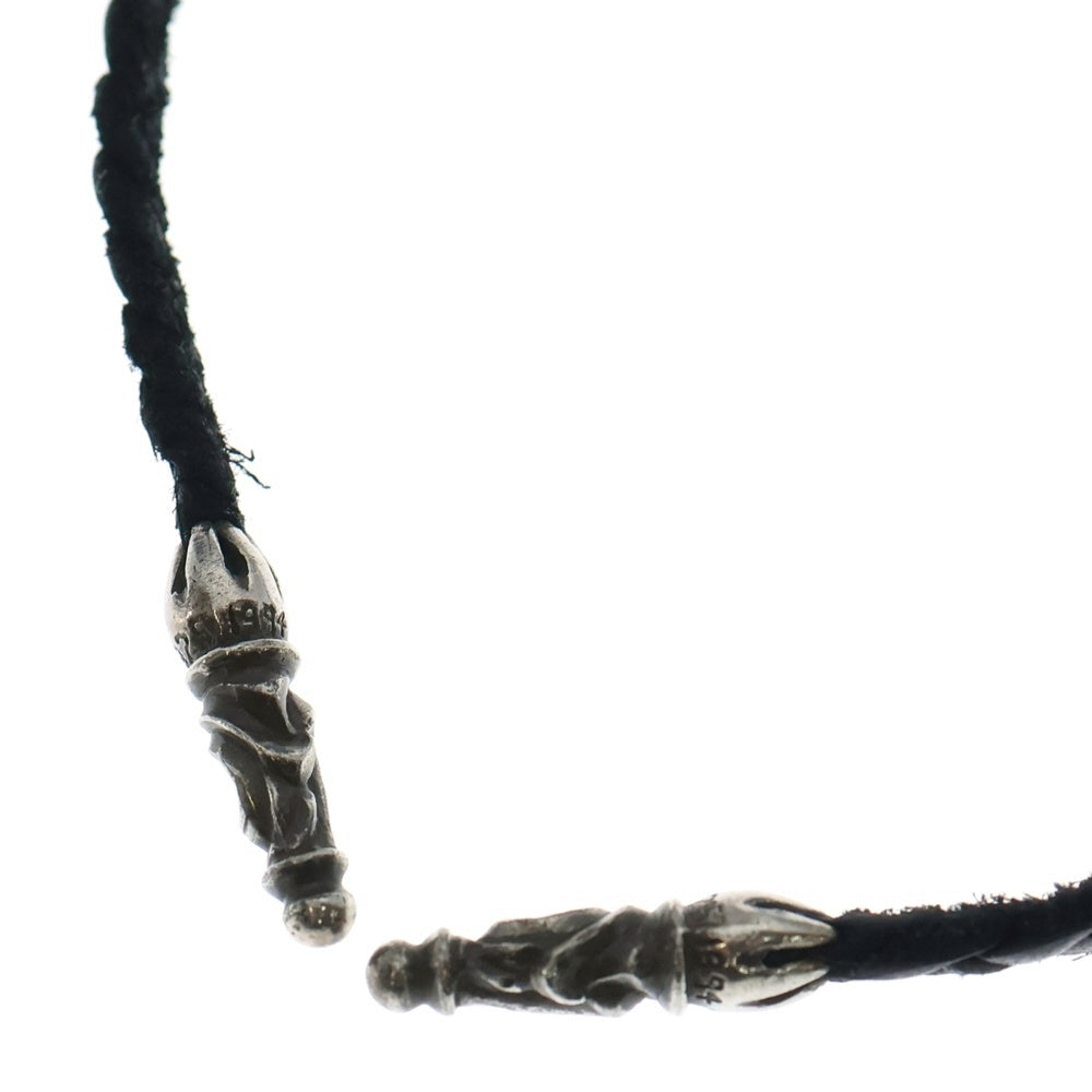 CHROME HEARTS(クロムハーツ) LEATHER BRAID スクロールレザーブレード