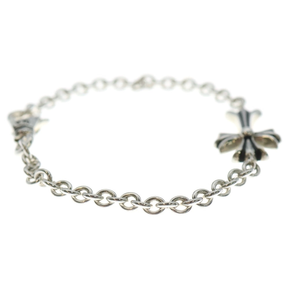 CHROME HEARTS(クロムハーツ) CHN TNY CH CRS タイニーCHクロスチェーン ブレスレット シルバー