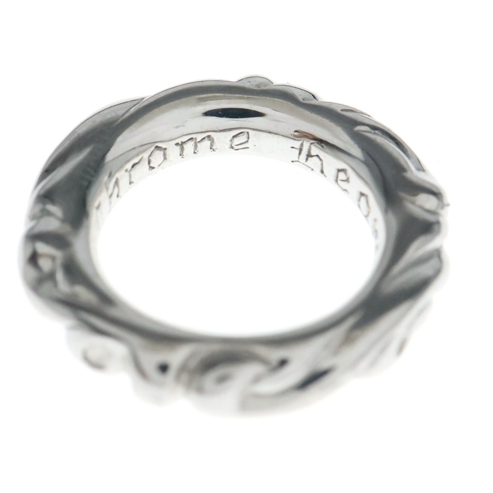 CHROME HEARTS(クロムハーツ) 18KWG SCRL BAND スクロールバンド ホワイトゴールドリング