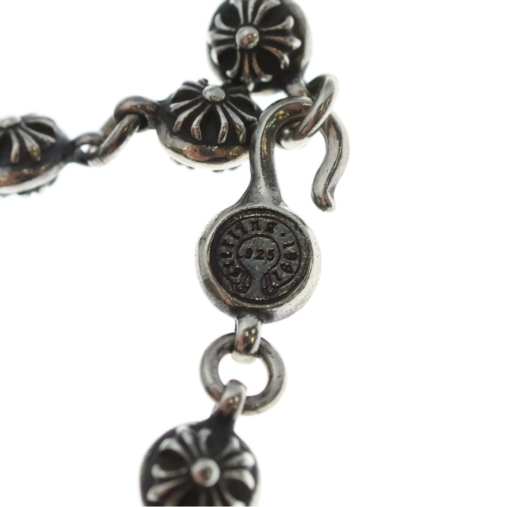 CHROME HEARTS(クロムハーツ) NO2 BALL #2クロスボールブレスレット シルバー BCA176