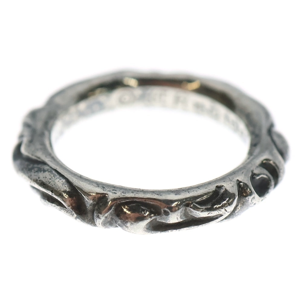 CHROME HEARTS(クロムハーツ) SCRL BAND スクロールバンド リング シルバー BCA351