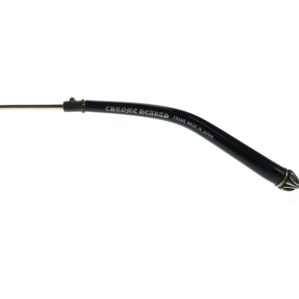 CHROME HEARTS(クロムハーツ) KUFANNAW I ダブルブリッジ サングラス ブラック/シルバー