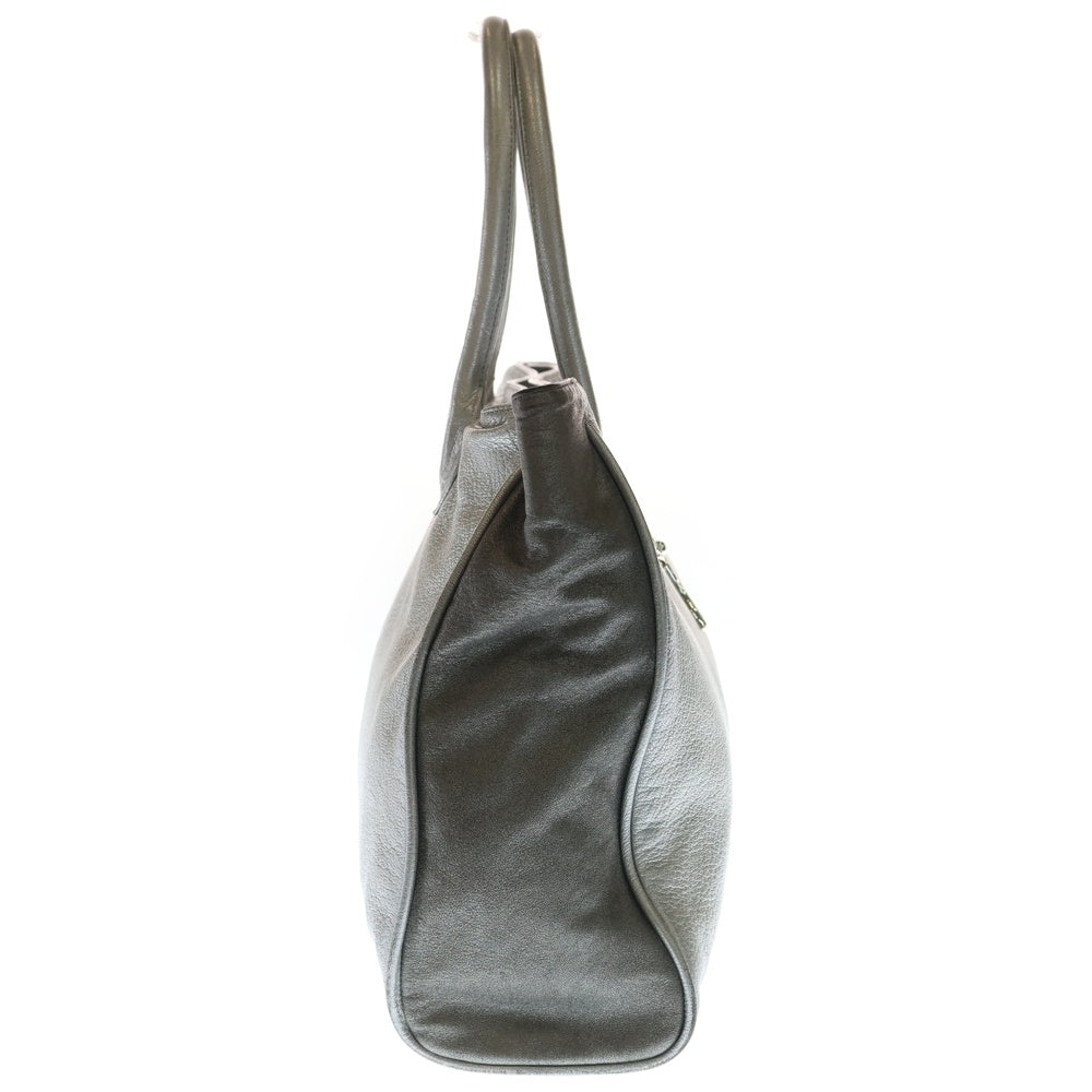 CHROME HEARTS(クロムハーツ) LADY LYNN ラージクロス装飾 レザートートバッグ レディース