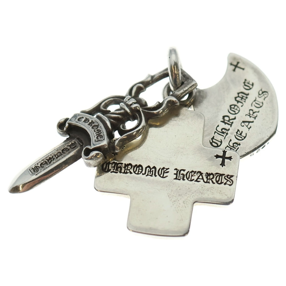 CHROME HEARTS(クロムハーツ) 3TRINKETS 3トリンケッツ ペンダントトップ シルバー BCA202