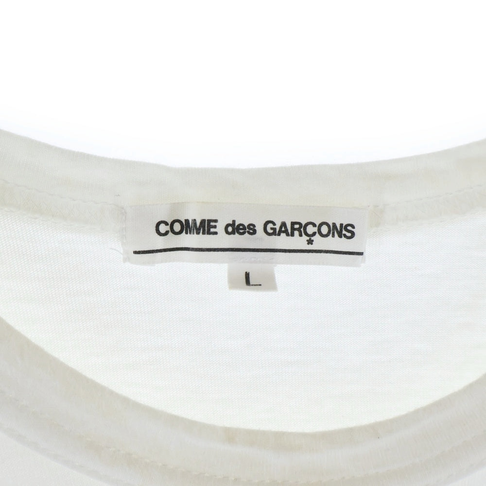 CHROME HEARTS(クロムハーツ) ×COMME des GARCONS コムデギャルソン ファンシー ローラー 半袖Tシャツ カットソー ホワイト