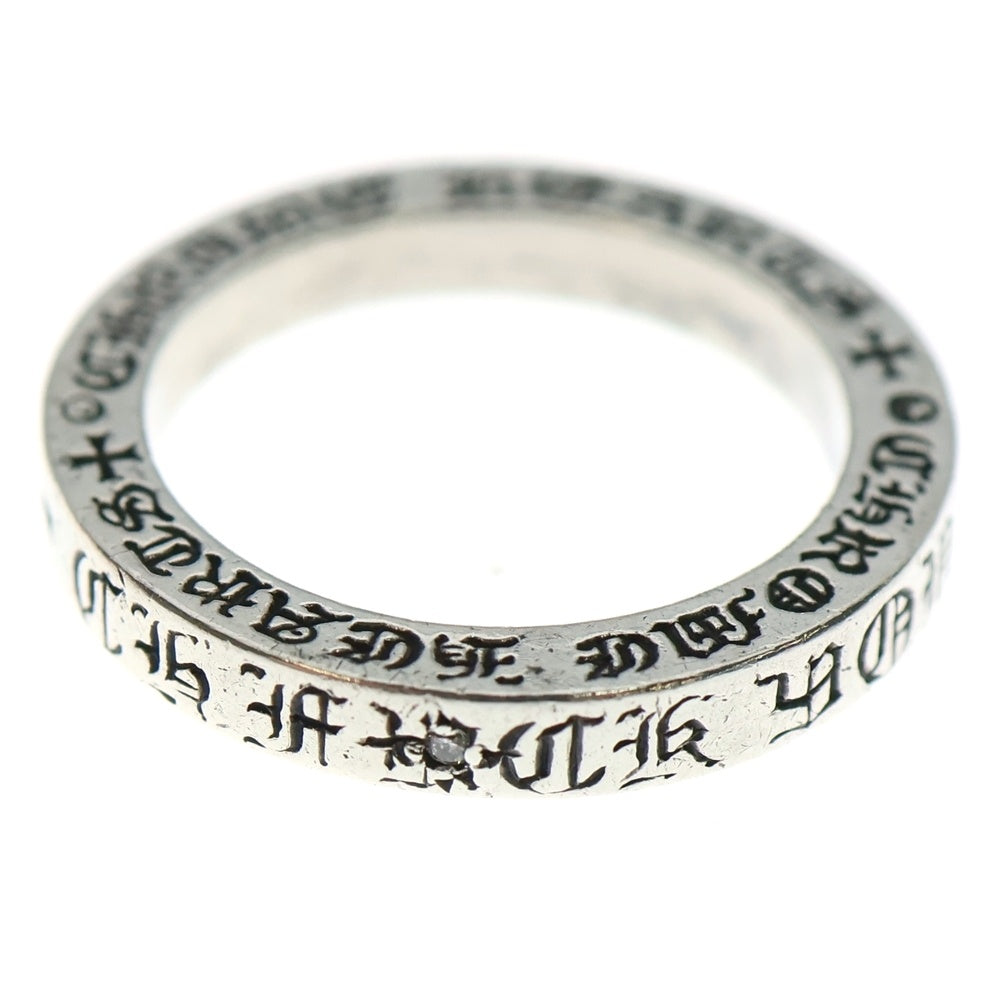 CHROME HEARTS(クロムハーツ) 3mm SPACER FUCKYOU 3mmスペーサーファックユー 1Pダイヤ シルバーリング