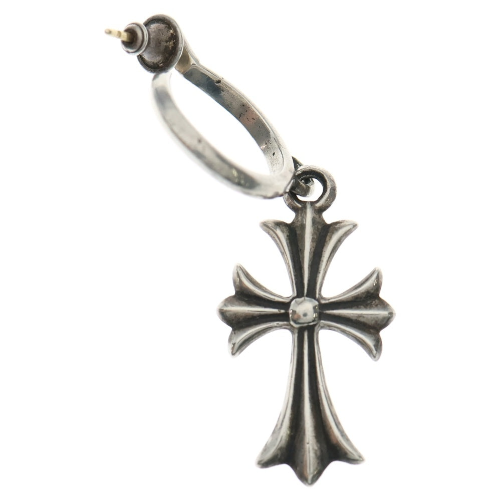 CHROME HEARTS(クロムハーツ) TINY CH CROSS タイニーCHクロスフープ シルバーピアス