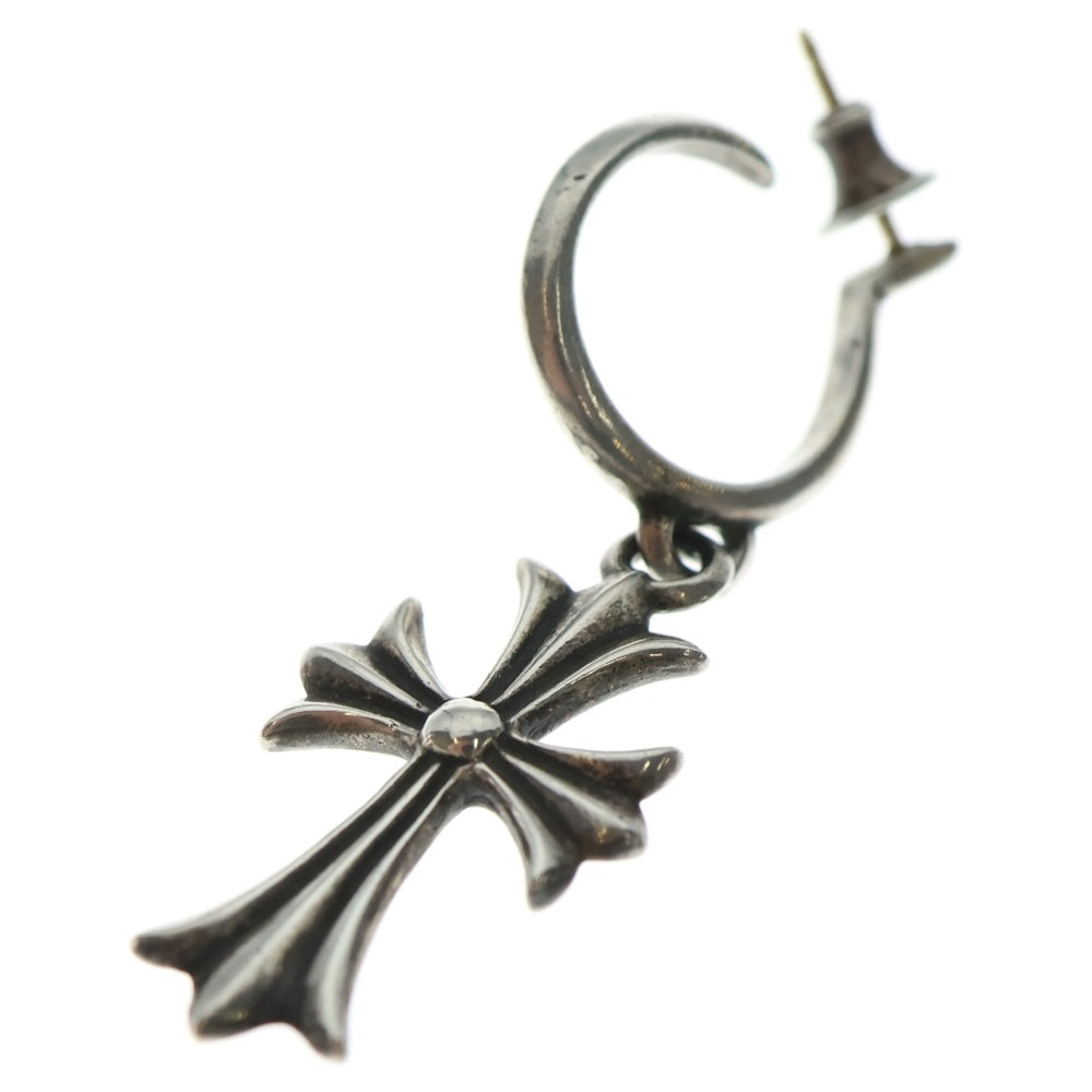 CHROME HEARTS(クロムハーツ) TINY CH CROSS タイニーCHクロスフープ シルバーピアス