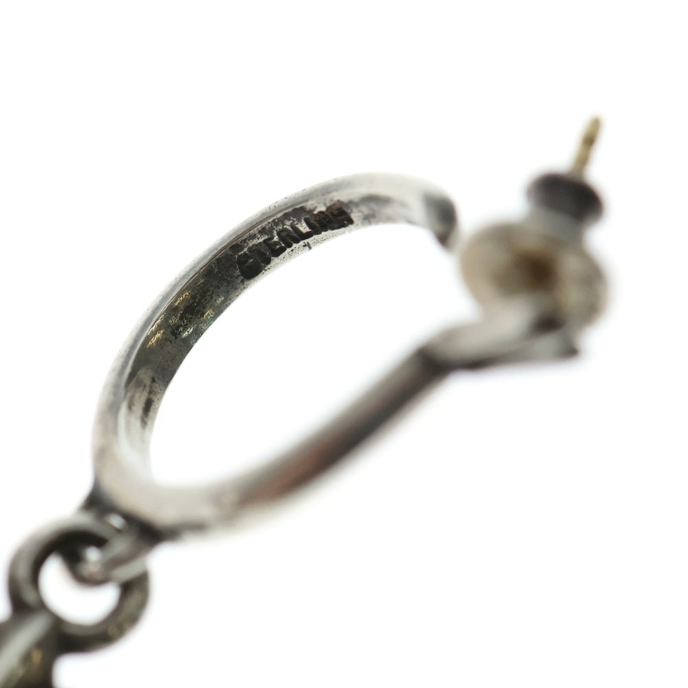 CHROME HEARTS(クロムハーツ) TINY CH CROSS タイニーCHクロスフープ シルバーピアス