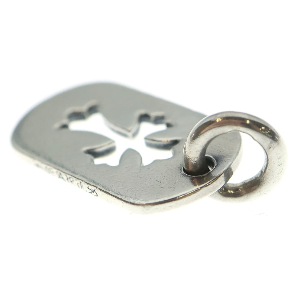 CHROME HEARTS(クロムハーツ) D TAG SML CO CRS カットアウトクロスドッグタグ スモール ペンダントトップ シルバー BCA242
