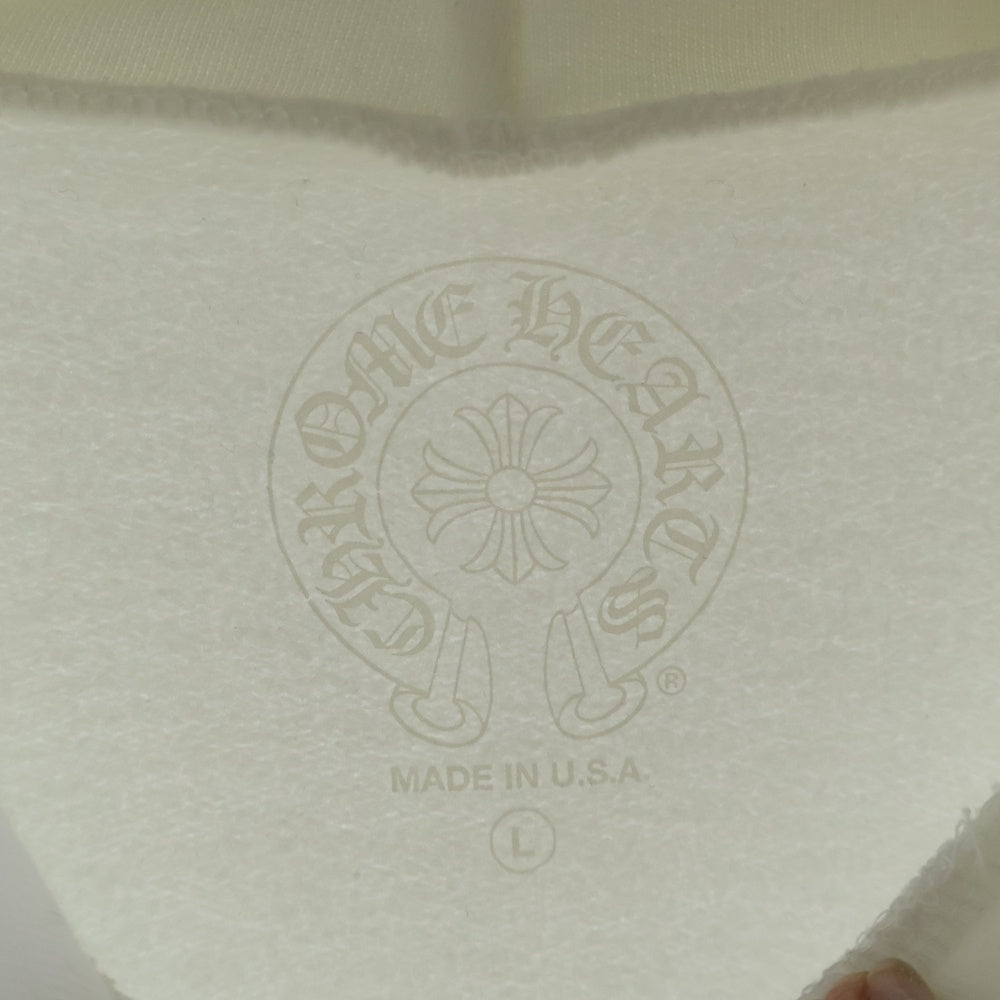 CHROME HEARTS(クロムハーツ) MIAMI Limited Horseshoe Pullover Hoodie マイアミ限定 ホースシュープリント フーデッドプルオーバーパーカー ホワイト