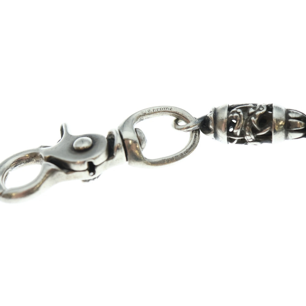 CHROME HEARTS(クロムハーツ) OTC SHORT-T 2クリップOTCショートケルティックローラーリンク シルバーウォレットチェーン