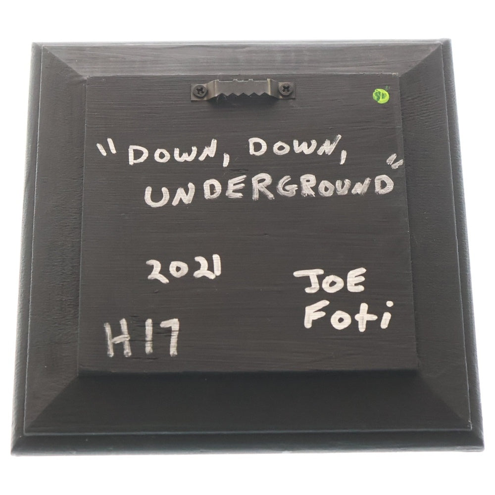 CHROME HEARTS(クロムハーツ) Joe Foti EXHIBITION フォティ ウッドフレームアートオブジェ ブラウン