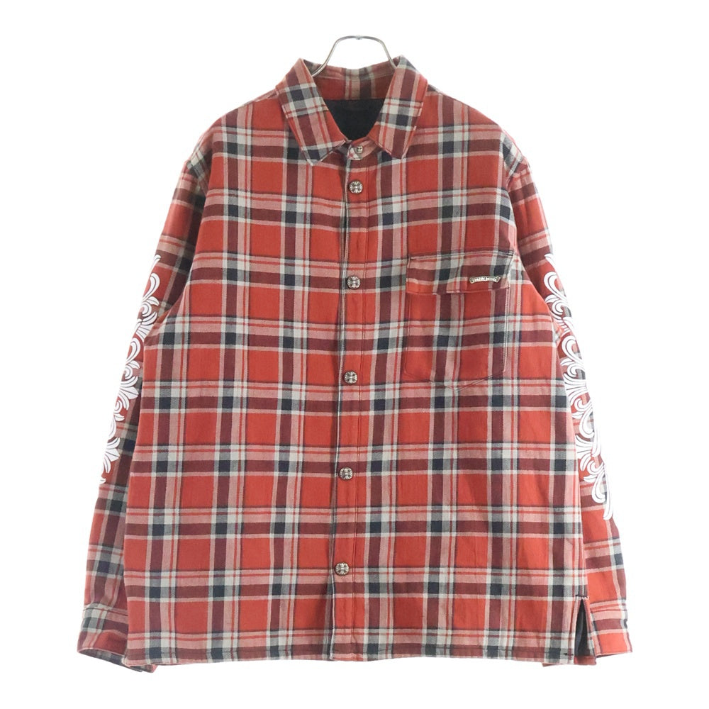 CHROME HEARTS(クロムハーツ) WORKN JNKYD PLD 袖フローラルチェック