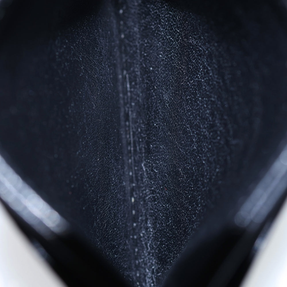 CHROME HEARTS(クロムハーツ) DOUBLE SIDE ダブルサイド スクロールラベル付レザーカードケース