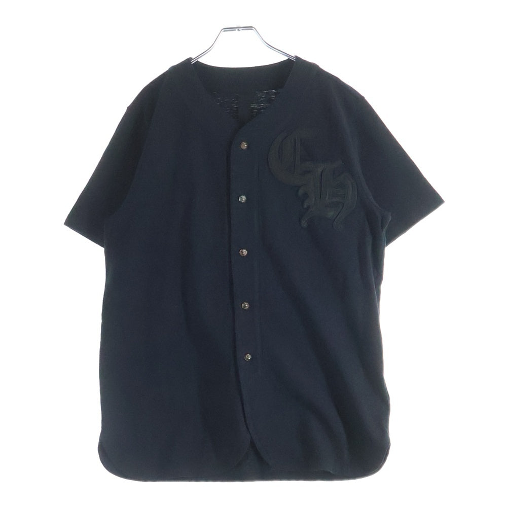 CHROME HEARTS(クロムハーツ) クロスボールボタンCHレザー付ベース