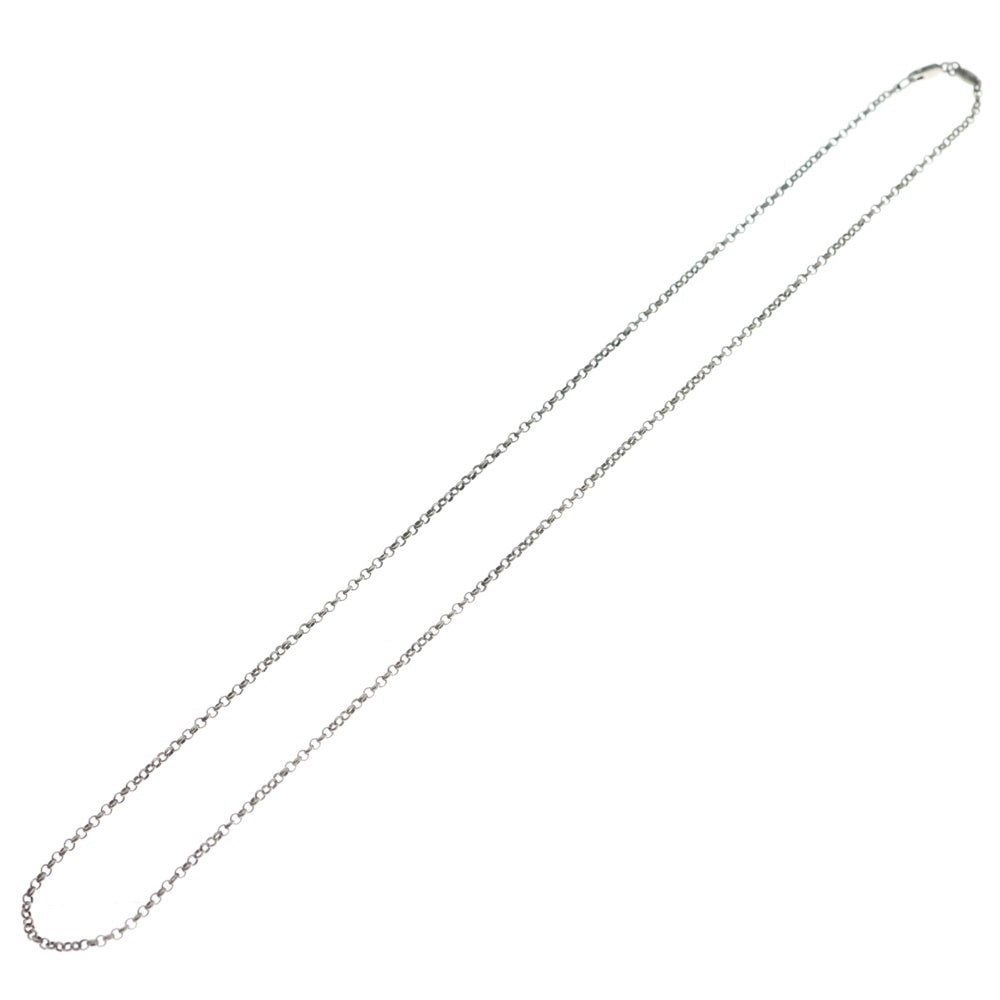 CHROME HEARTS(クロムハーツ) NECKCHAIN R22 ロールチェーン22inch シルバーネックレス