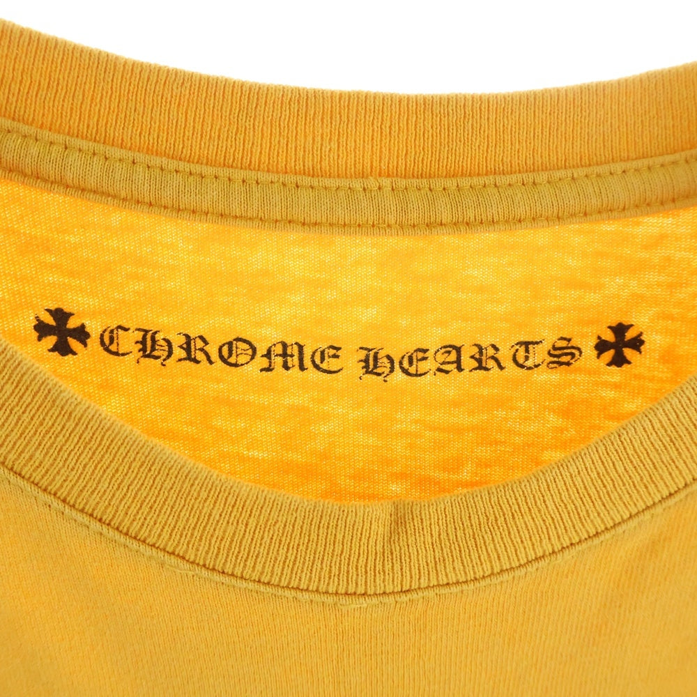 CHROME HEARTS(クロムハーツ) ×MATTY BOY PPO コールミー マスタード クルーネック長袖Tシャツ 長袖カットソー