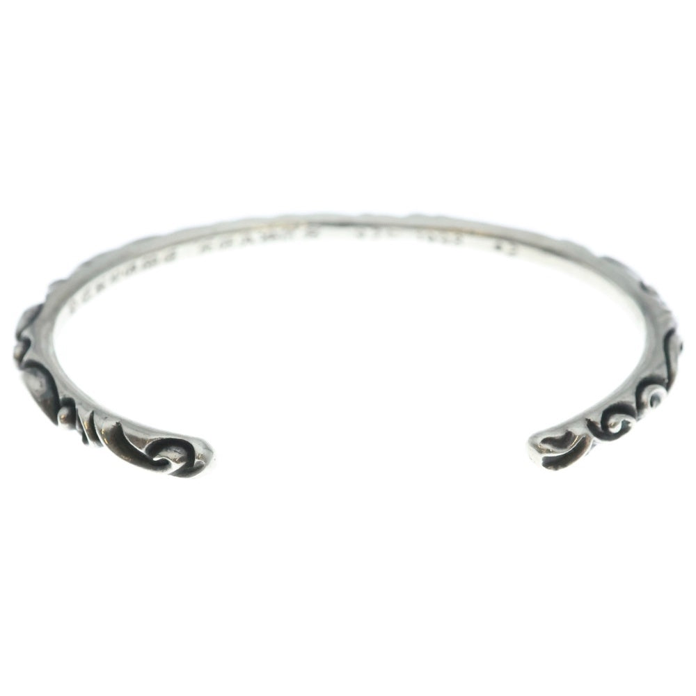 CHROME HEARTS(クロムハーツ) BANGLE SCROLL スクロールバンドバングル ブレスレット シルバー