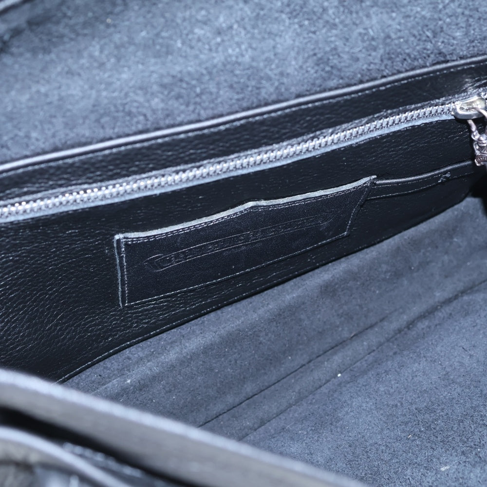 CHROME HEARTS(クロムハーツ) MESSENGER SHOULDER BAG メッセンジャー ショルダー バック ブラック レディース