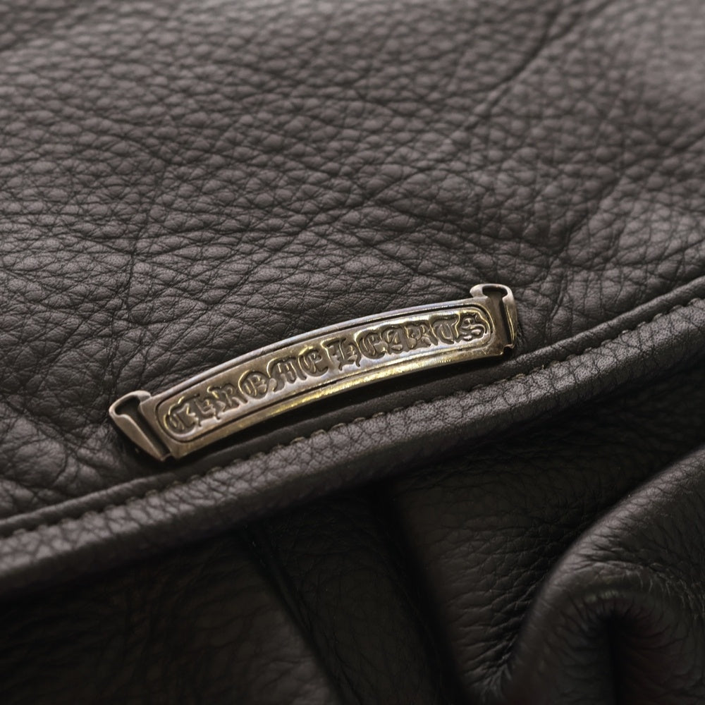 CHROME HEARTS(クロムハーツ) MESSENGER SHOULDER BAG メッセンジャー ショルダー バック ブラック レディース