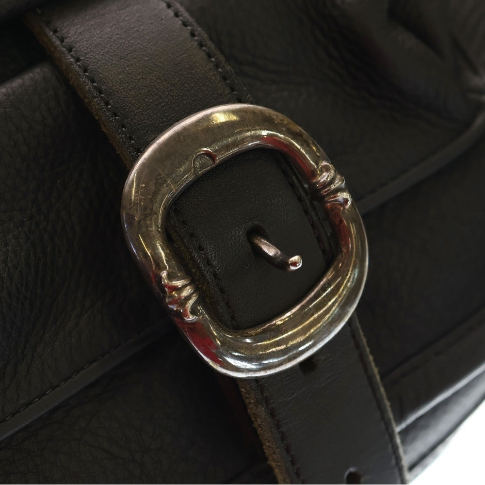 CHROME HEARTS(クロムハーツ) MESSENGER SHOULDER BAG メッセンジャー ショルダー バック ブラック レディース