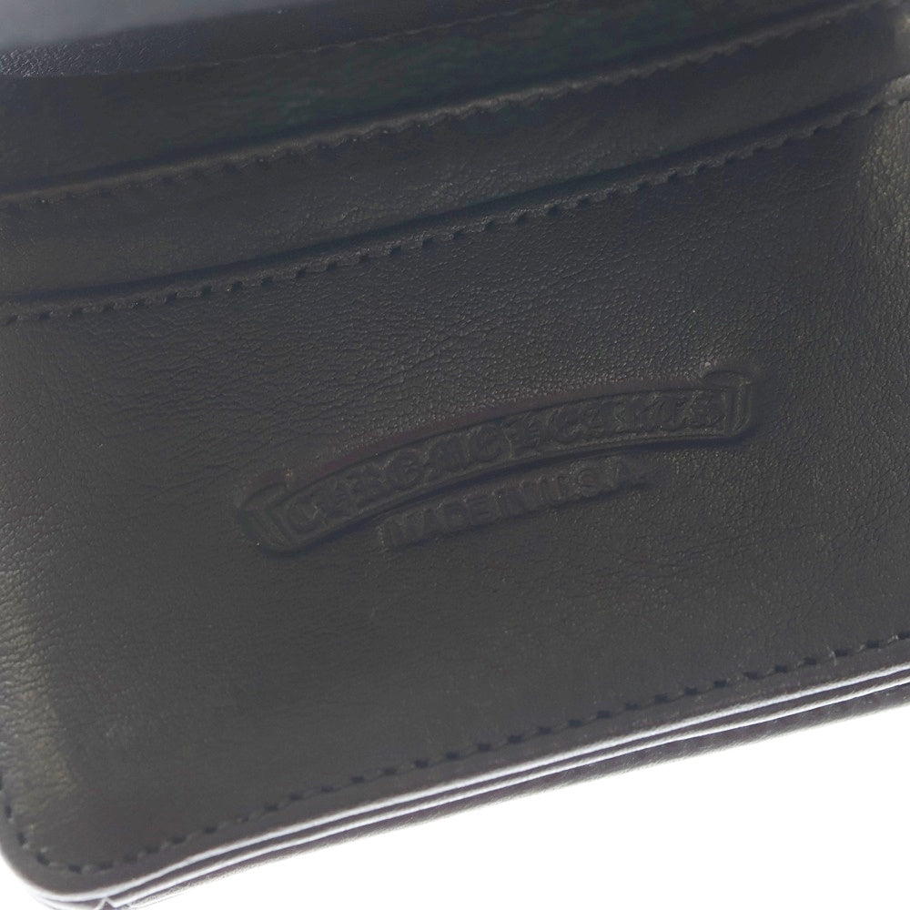 CHROME HEARTS(クロムハーツ) CRD CSE3PKTWDV1 アーチロゴプレート3ポケットレザーカードケース