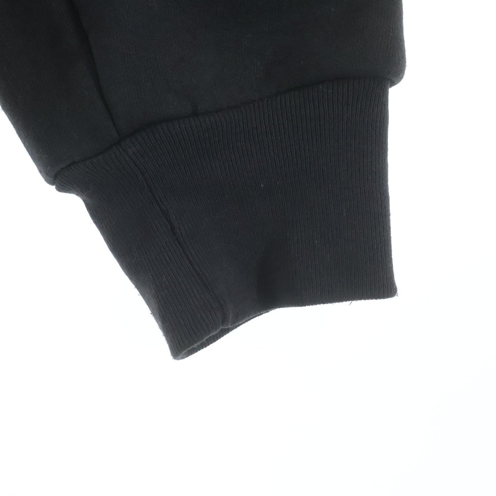 CHROME HEARTS(クロムハーツ) OLD THRML SWTSHRT HD ZIP 裏地サーマルアームロゴプリント ダガージップアップパーカー ブラック