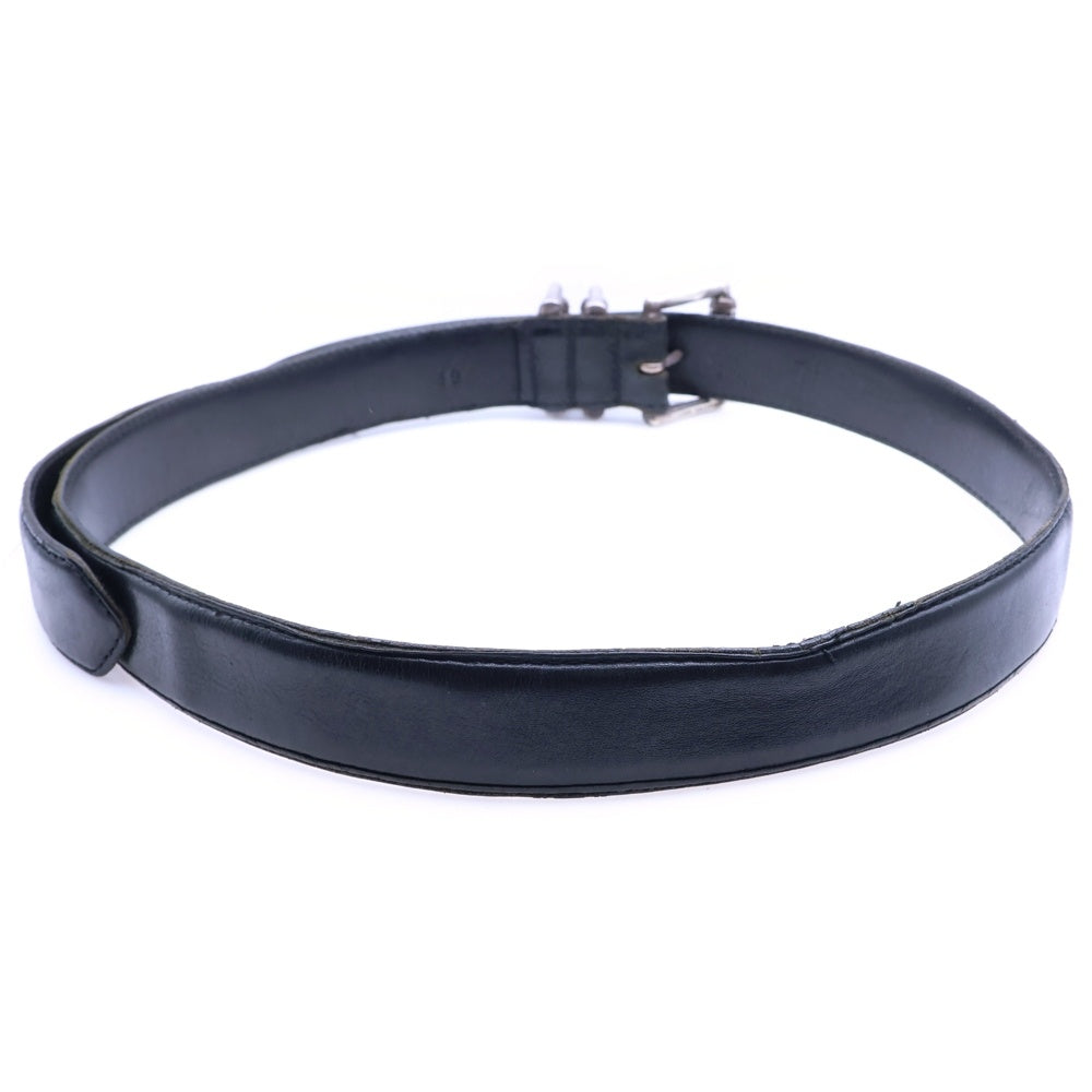 CHROME HEARTS(クロムハーツ) BLT ROLLER 3PC 1.5inch 3PCローラーバックル レザーベルト ブラック